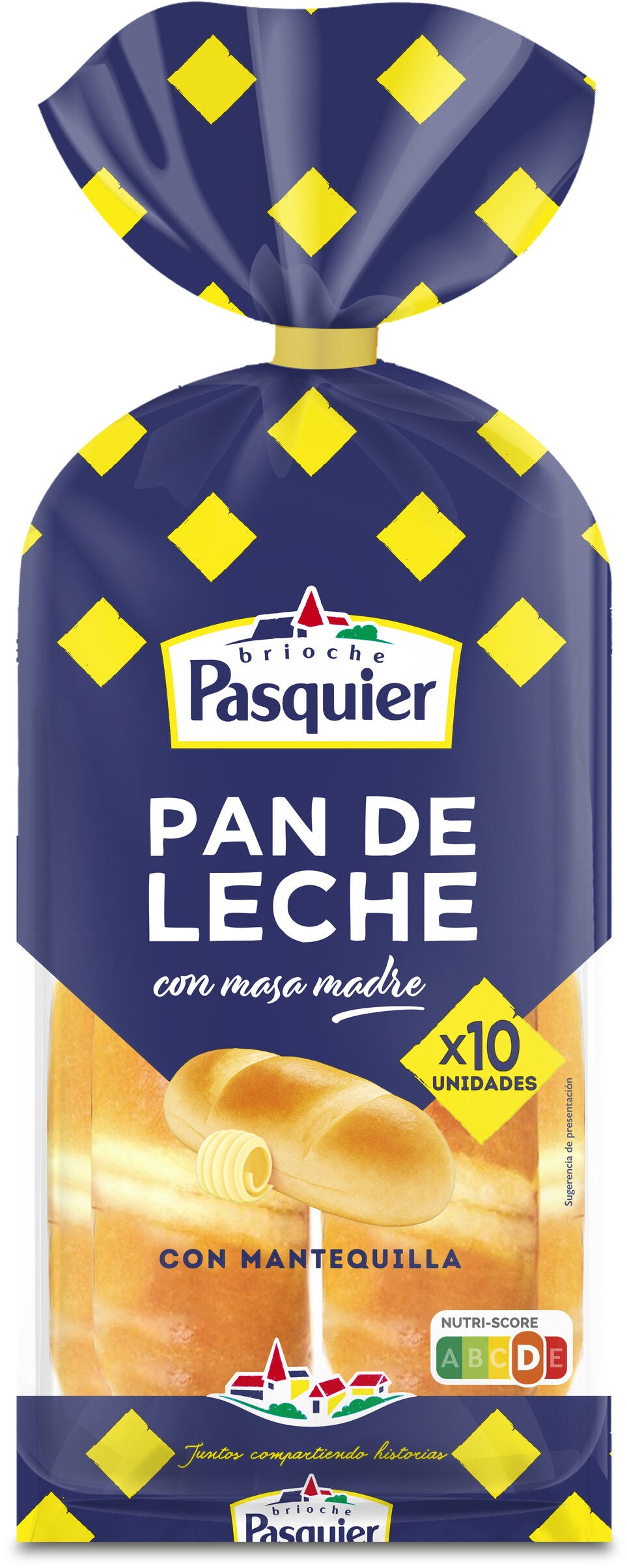 Pan de leche  Pasquier p10 350g