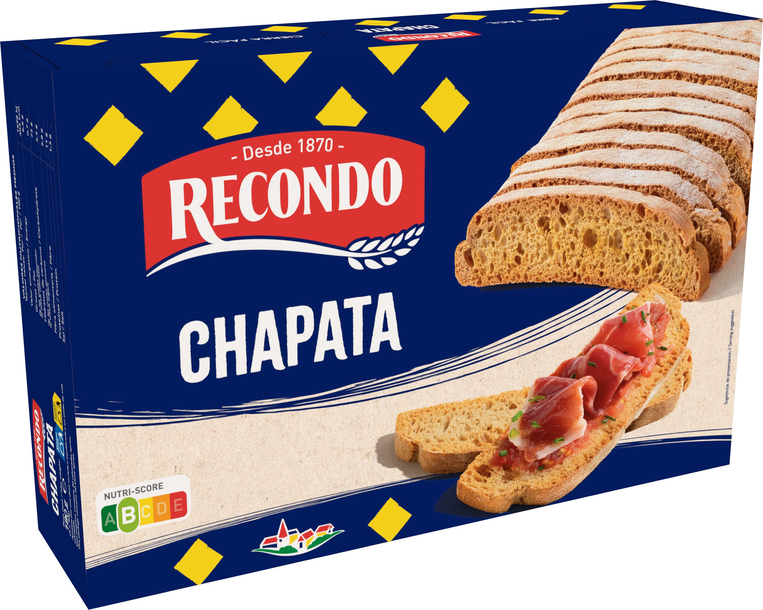 Pan chapata Recondo 180g