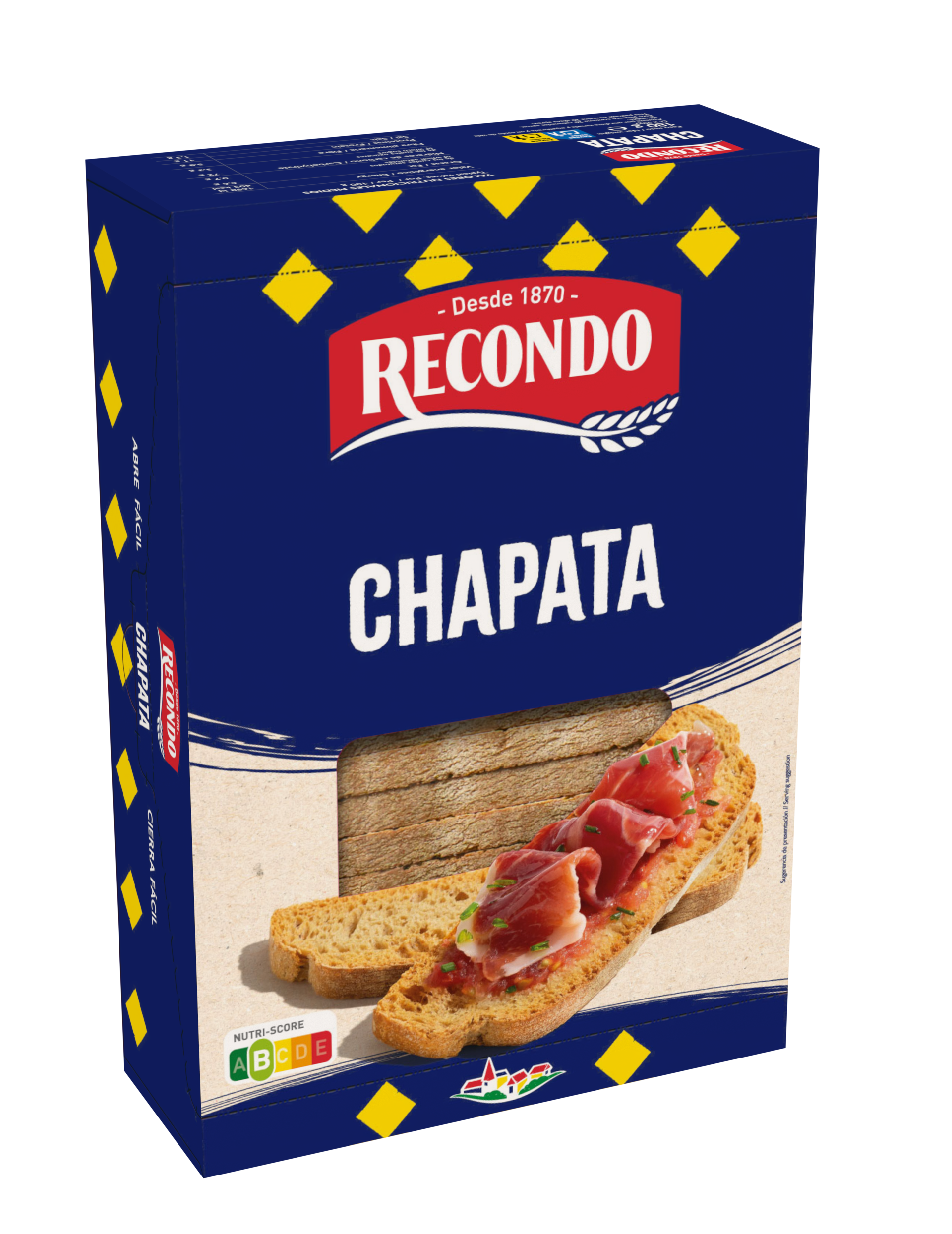 Pan chapata Recondo 180g