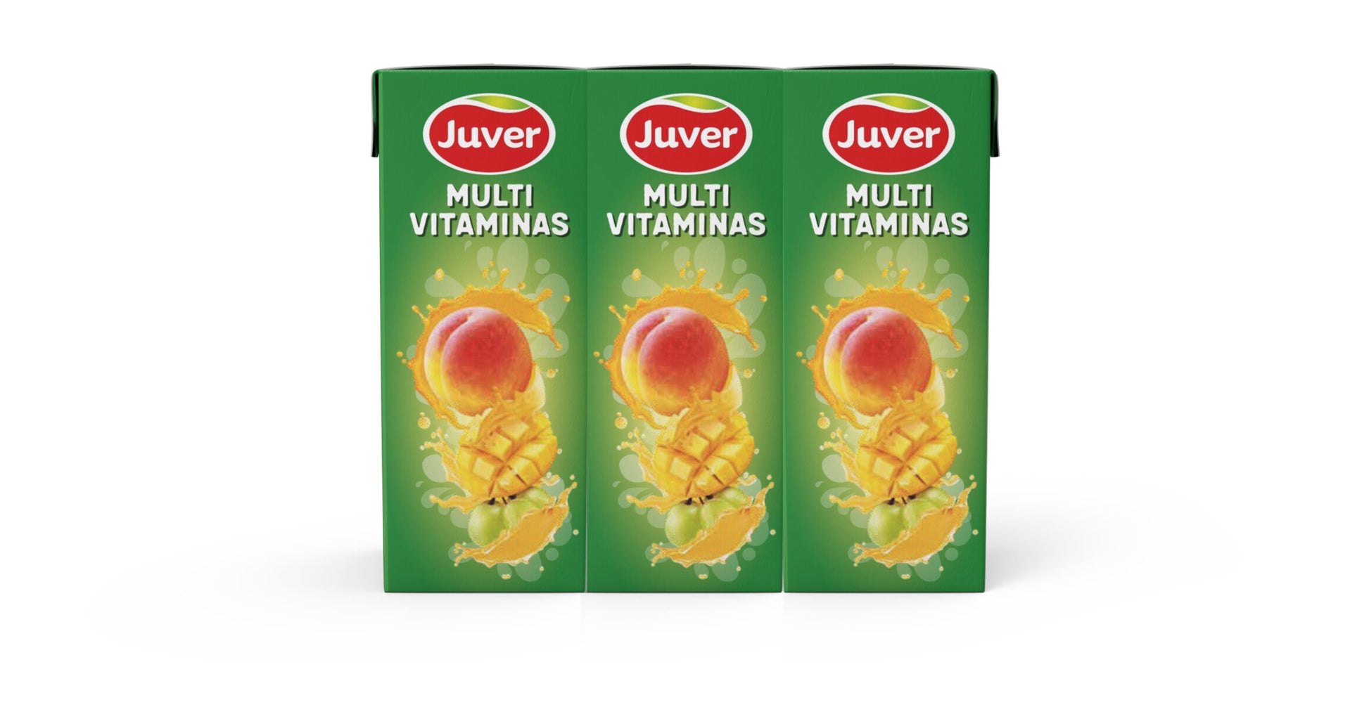 Bebida de zumo multivitaminas Juver p3 200ml/u
