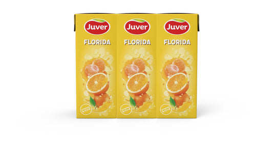 Bebida resfresc zumo naranj/mand florida Juver p3 200ml/u La Despensa