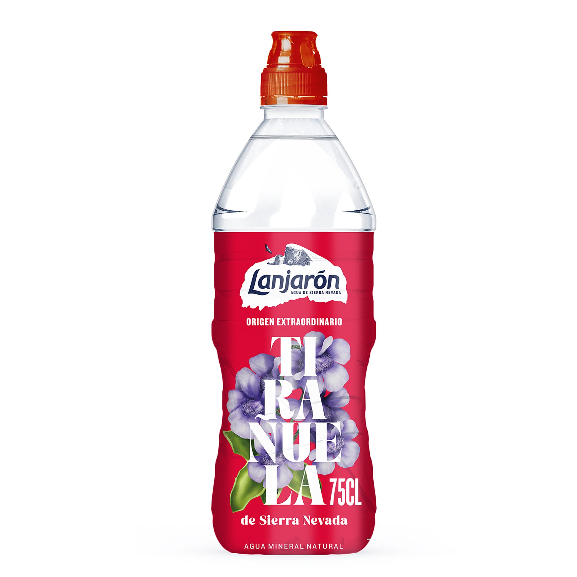Agua mineral tapón sport lanjarón 750ml