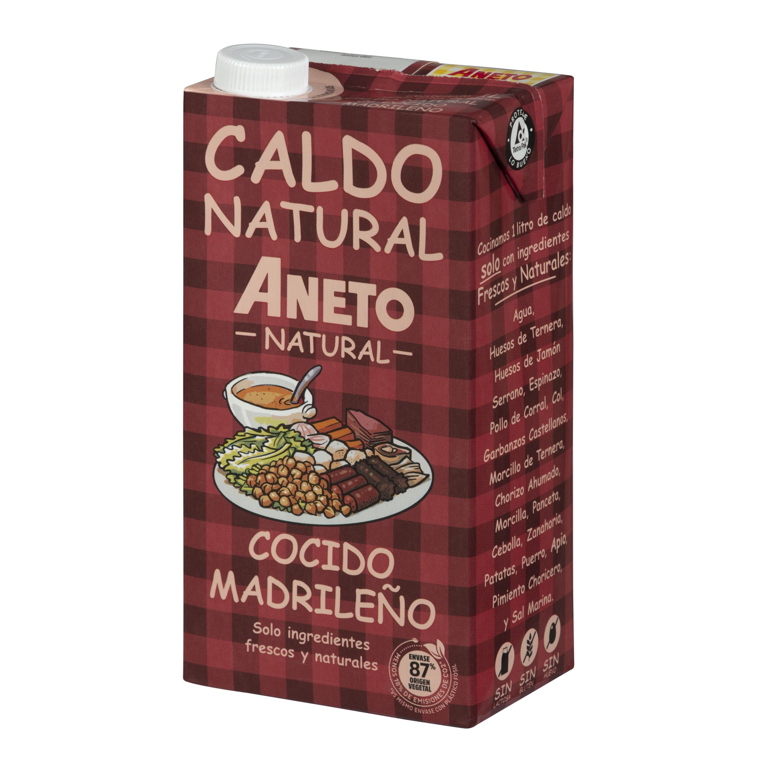 Caldo cocido madrileño Aneto 1l