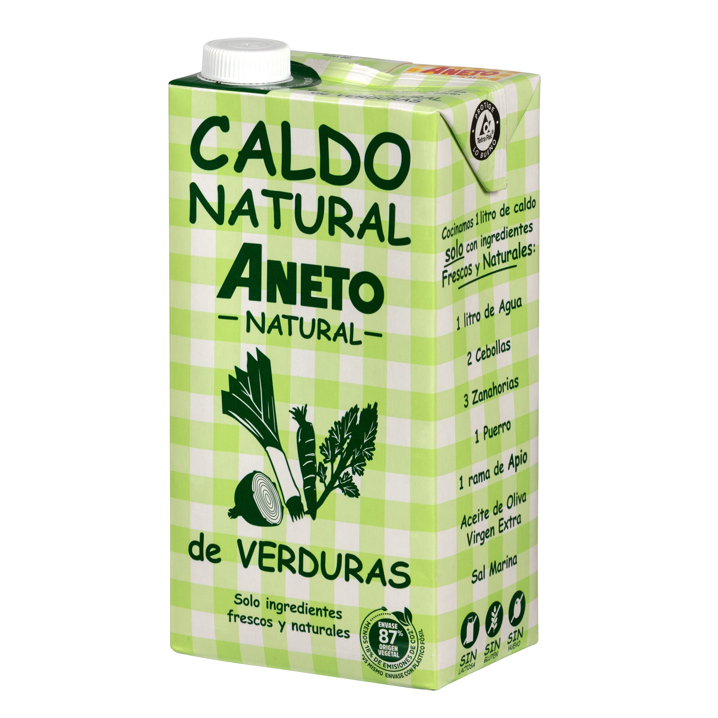 Caldo verduras  Aneto 1l
