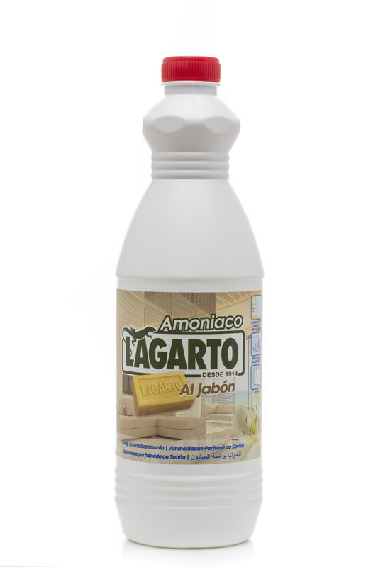Amoniaco perfumado con jabon Lagarto1.5l La Despensa