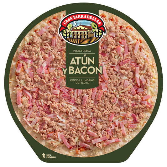 Pizza fresca atún/bacon Casa Tarradellas 405g La Despensa