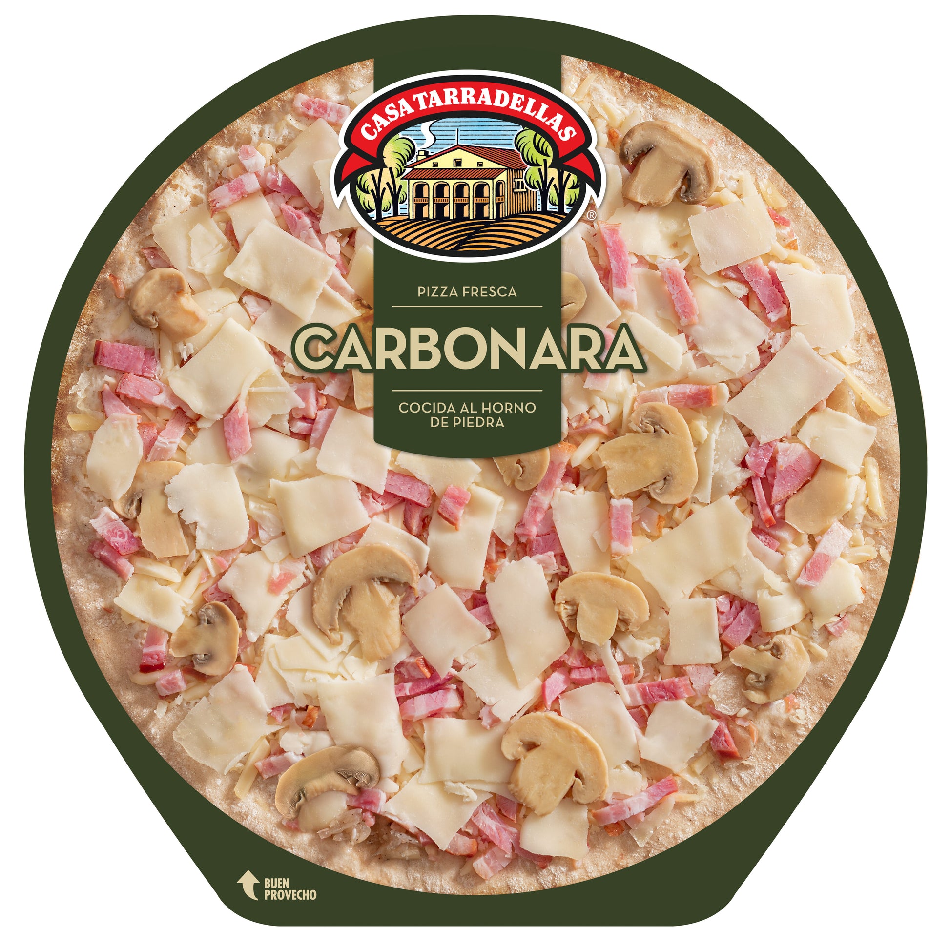Pizza fresca  carbonara Casa Tarradellas 400g