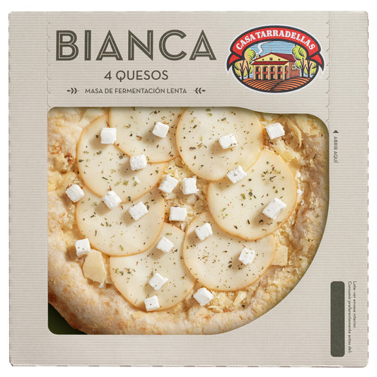 Pizza 4 quesos bianca Tarradellas 400g La Despensa