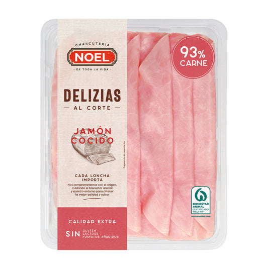 Jamón cocido extra delizias Noel 120g La Despensa