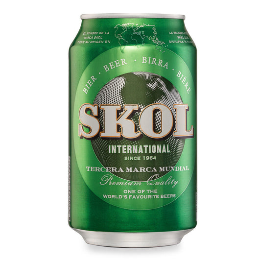 Cerveza rubia lata Skol 330ml La Despensa