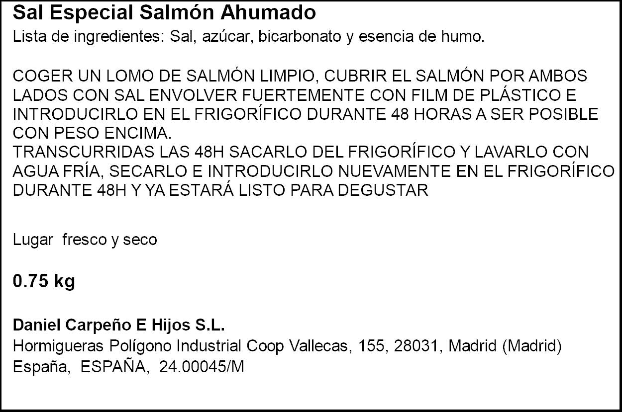 Sazonador especial salmon ahumado Roca 750g