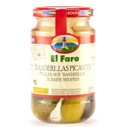 Banderilla picante cristal el Faro 160g escurr La Despensa