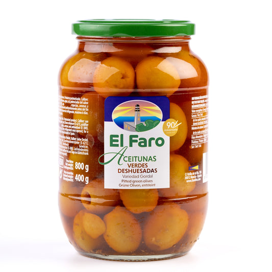 Aceituna gordal aliñada deshuesada Faro 400g escurr La Despensa