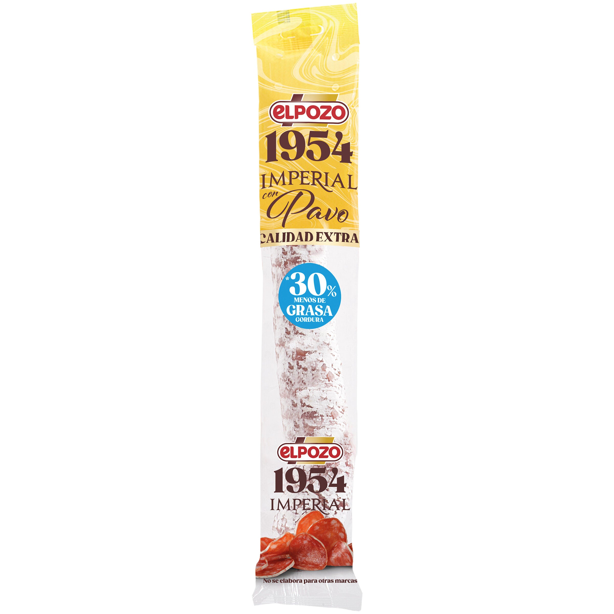 Longaniza imperial pavo El pozo 250g
