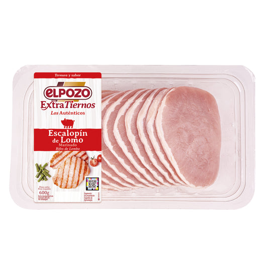 Escalopin de lomo Marinado extratierno El pozo 600g La Despensa