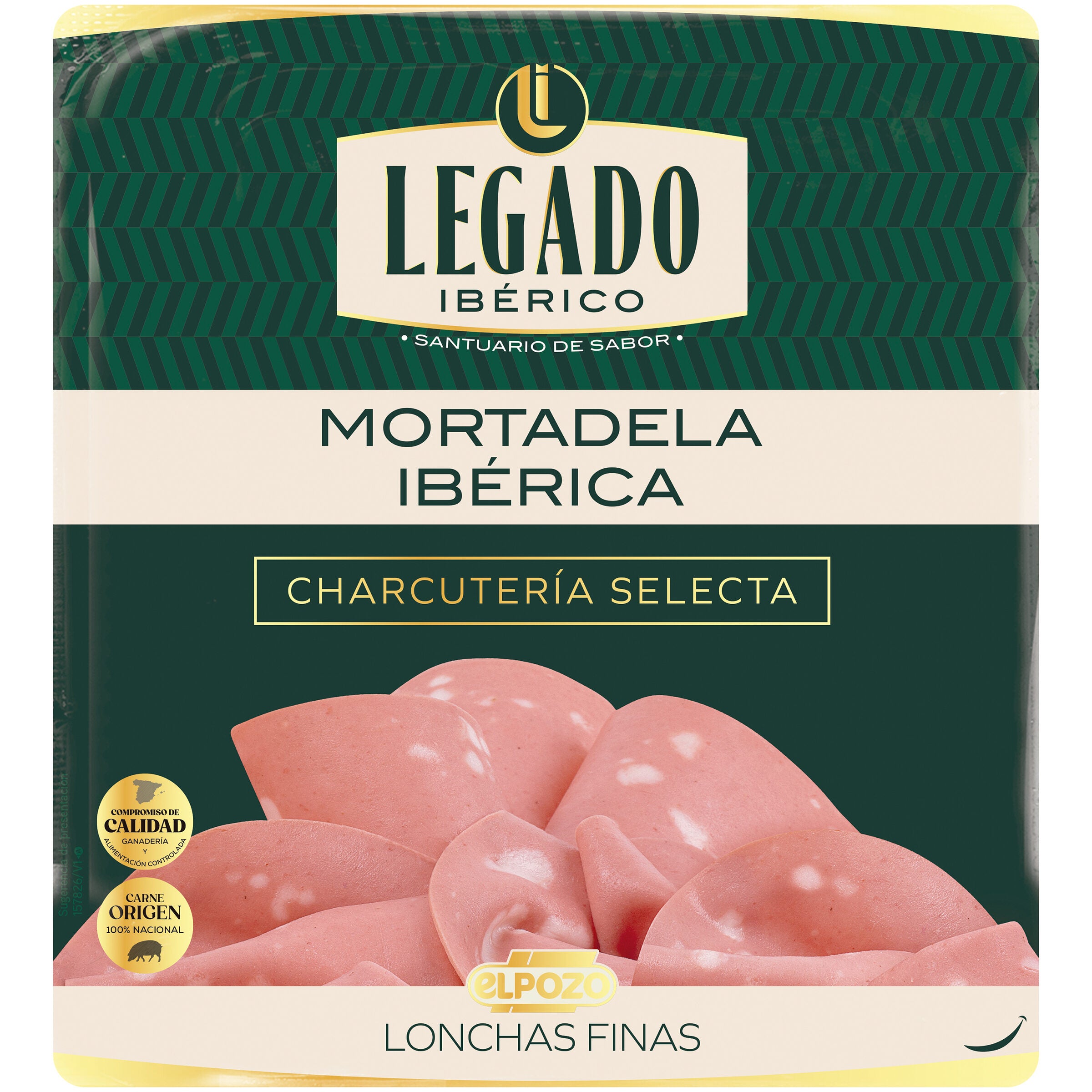 Mortadela iberica corte fresco Legado 150g