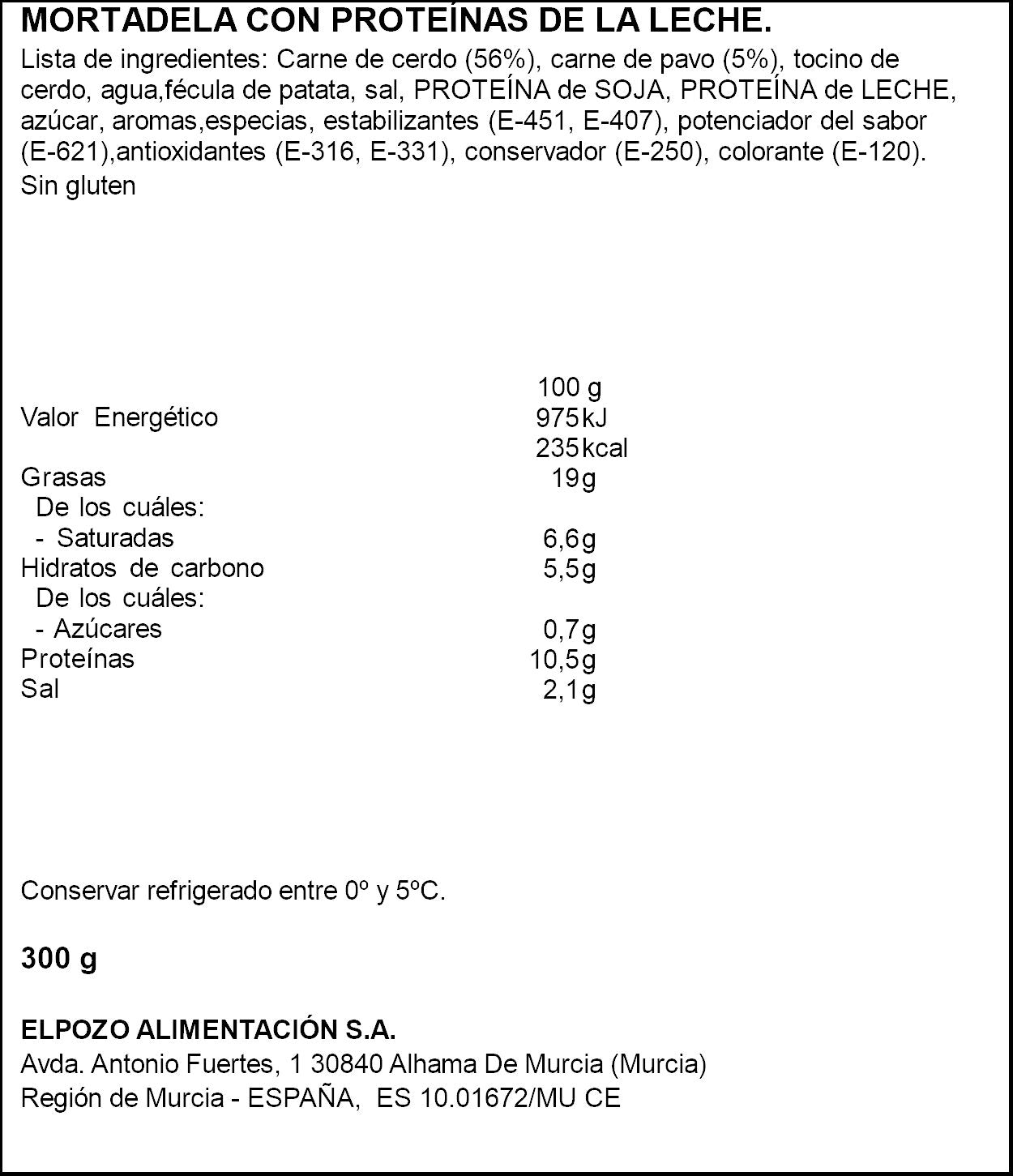 Mortaleda siciliana mini El pozo 300g