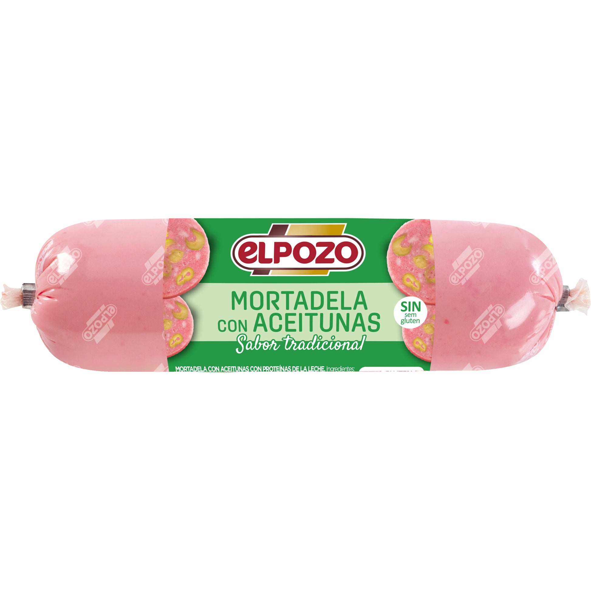 Mortadela c/aceituna mini El pozo 300g