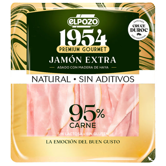 Jamon asado natural 95% sin aditivos 1954 El pozo 120g La Despensa