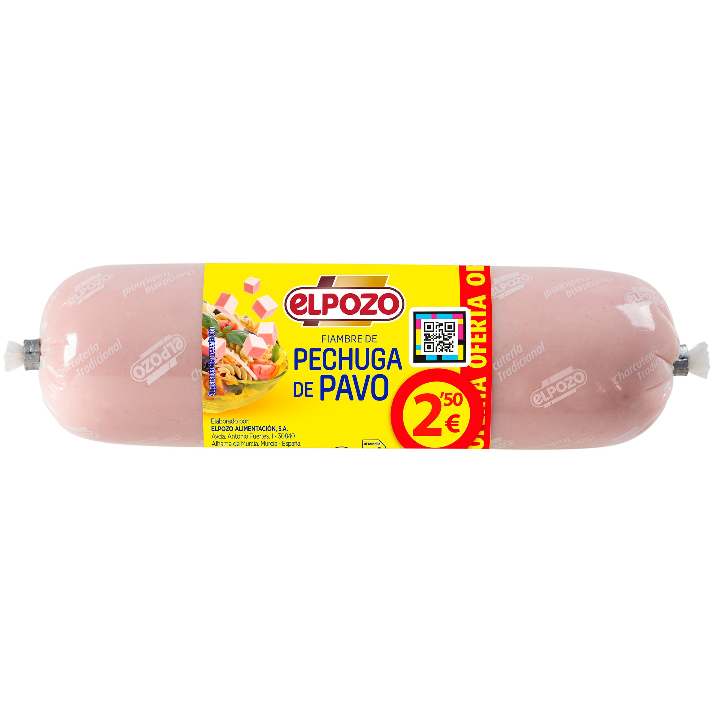 Pechuga pavo mini El pozo 380g