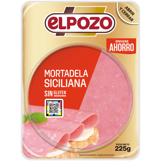 Mortaleda siciliana lonchas El pozo 225g La Despensa