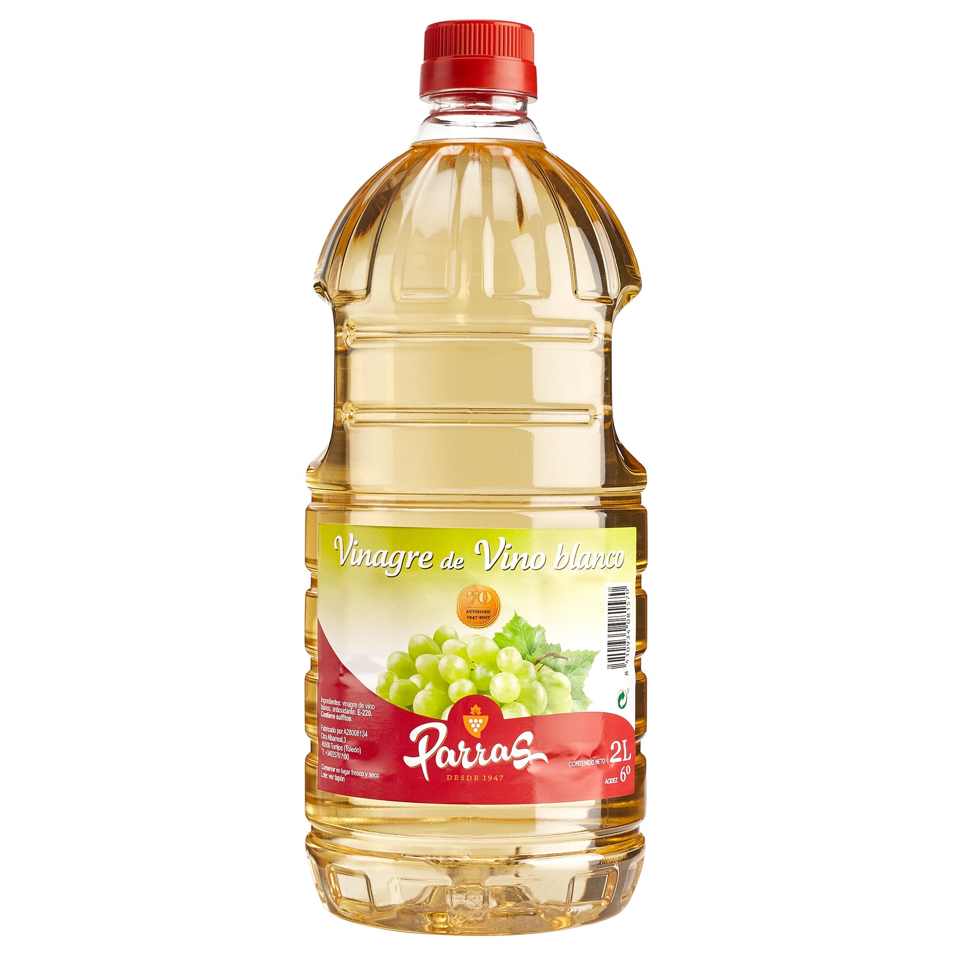 Vinagre de vino blanco Parras 2l