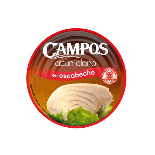 Atun claro escabeche lata Campos 190g escurr La Despensa
