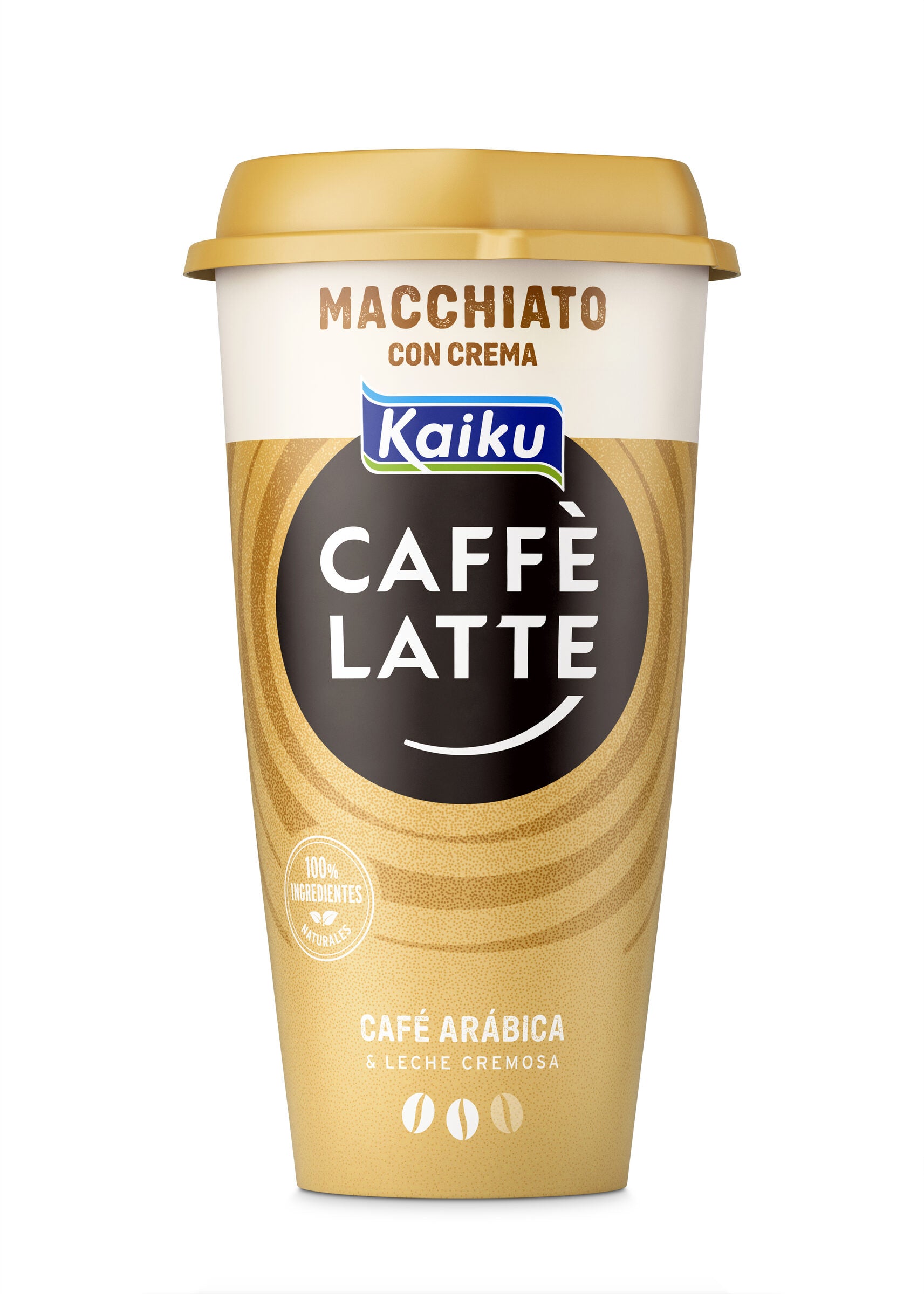 Café latte c/ crema machiatto Kaiku 230ml