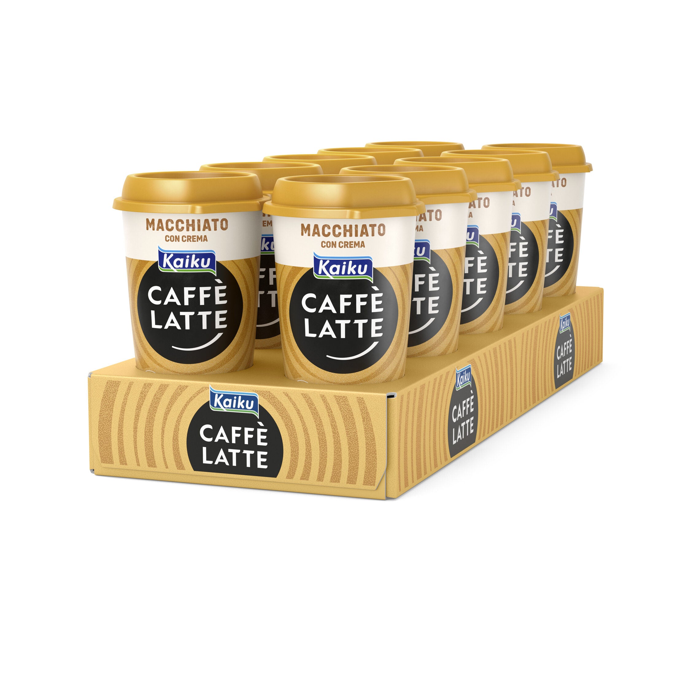 Café latte c/ crema machiatto Kaiku 230ml