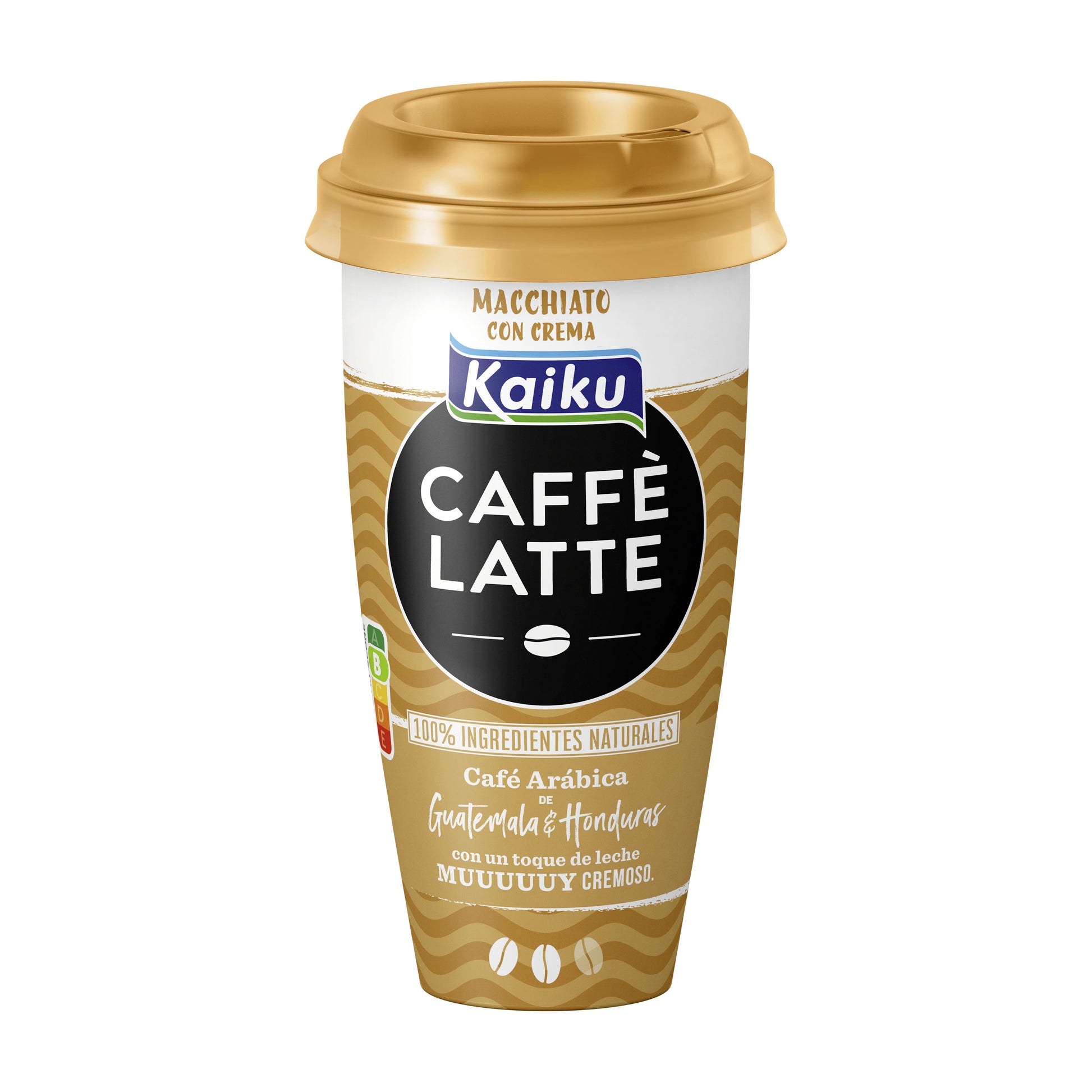 Café latte c/ crema machiatto Kaiku 230ml