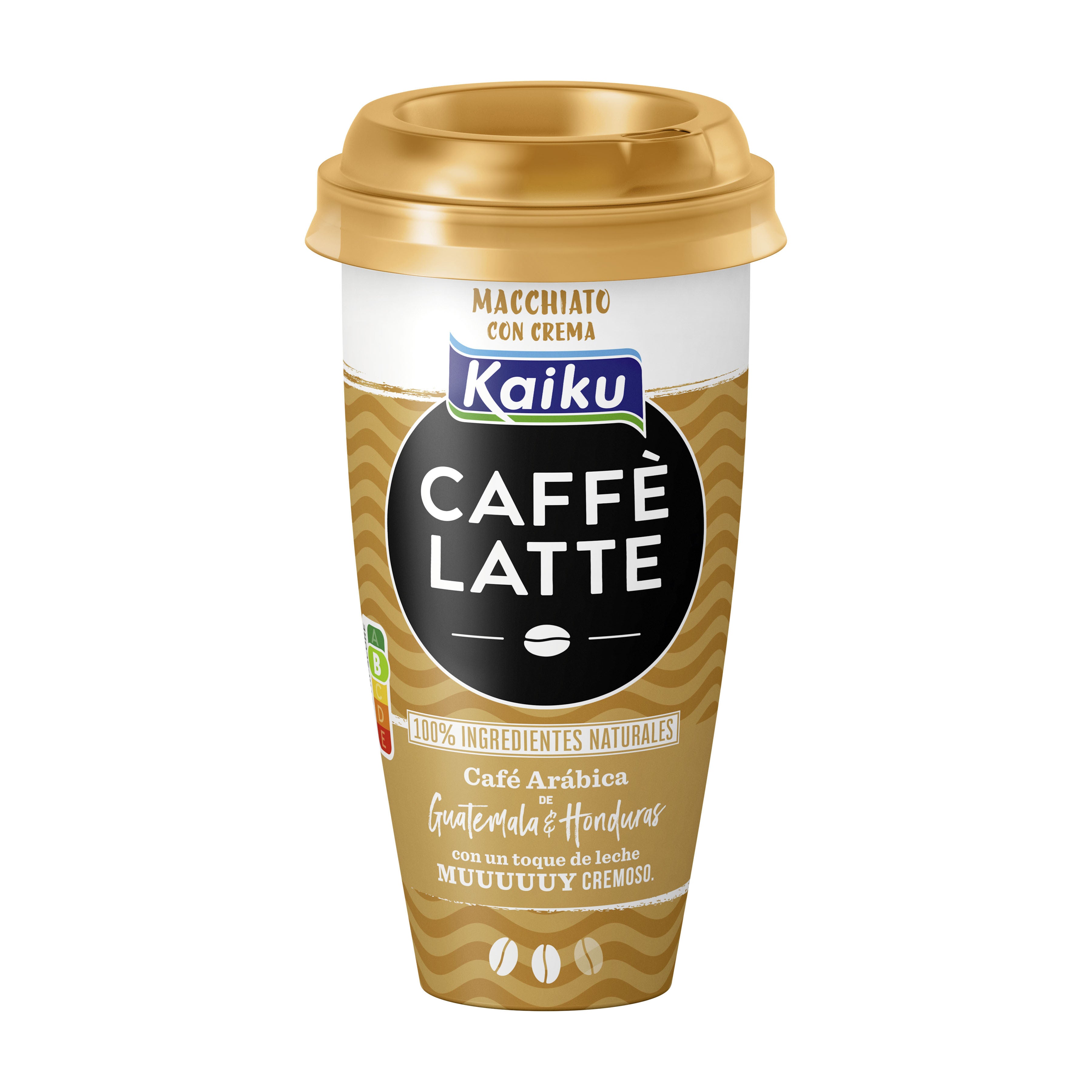 Café latte c/ crema machiatto Kaiku 230ml