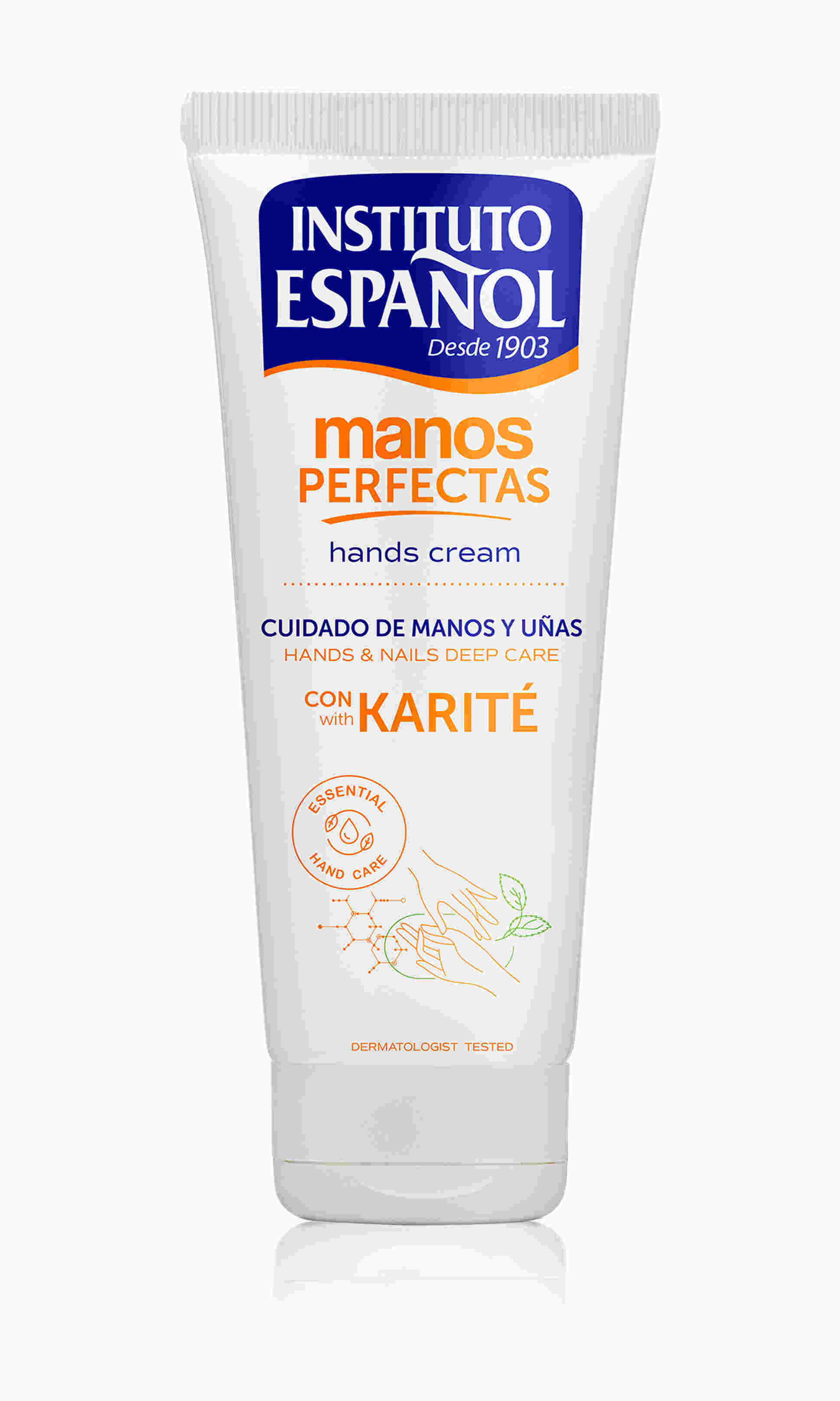 Crema manos tubo karite Instituto Español 75ml