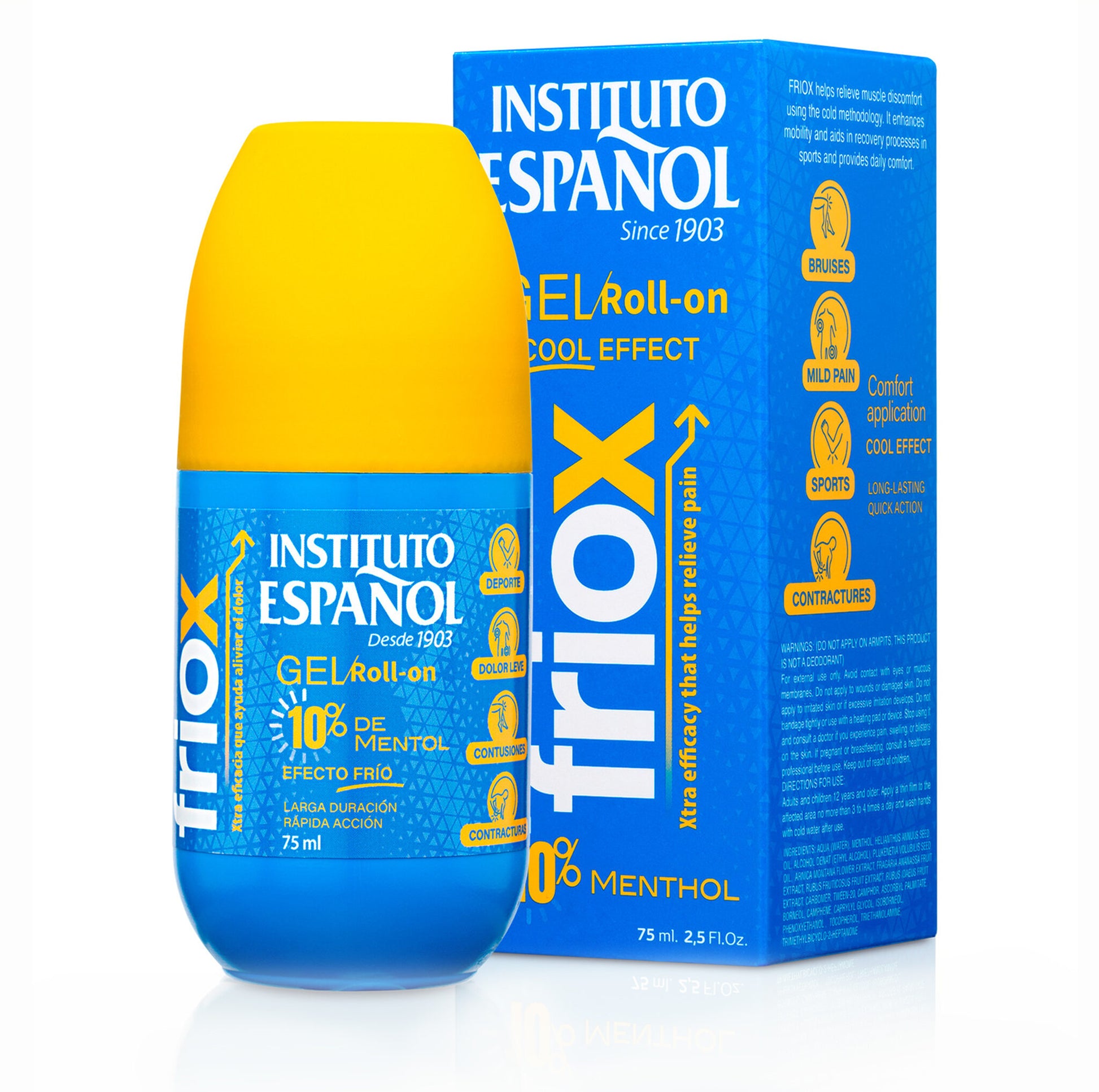 Gel rollon efecto calmante Instituto Español 75ml