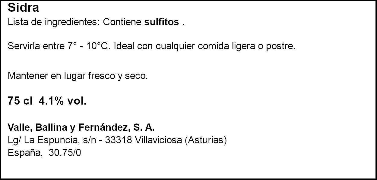 Sidra rosé cristal El gaitero 750ml