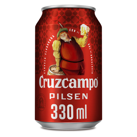 Cerveza rubia lata Cruzcampo 330ml La Despensa