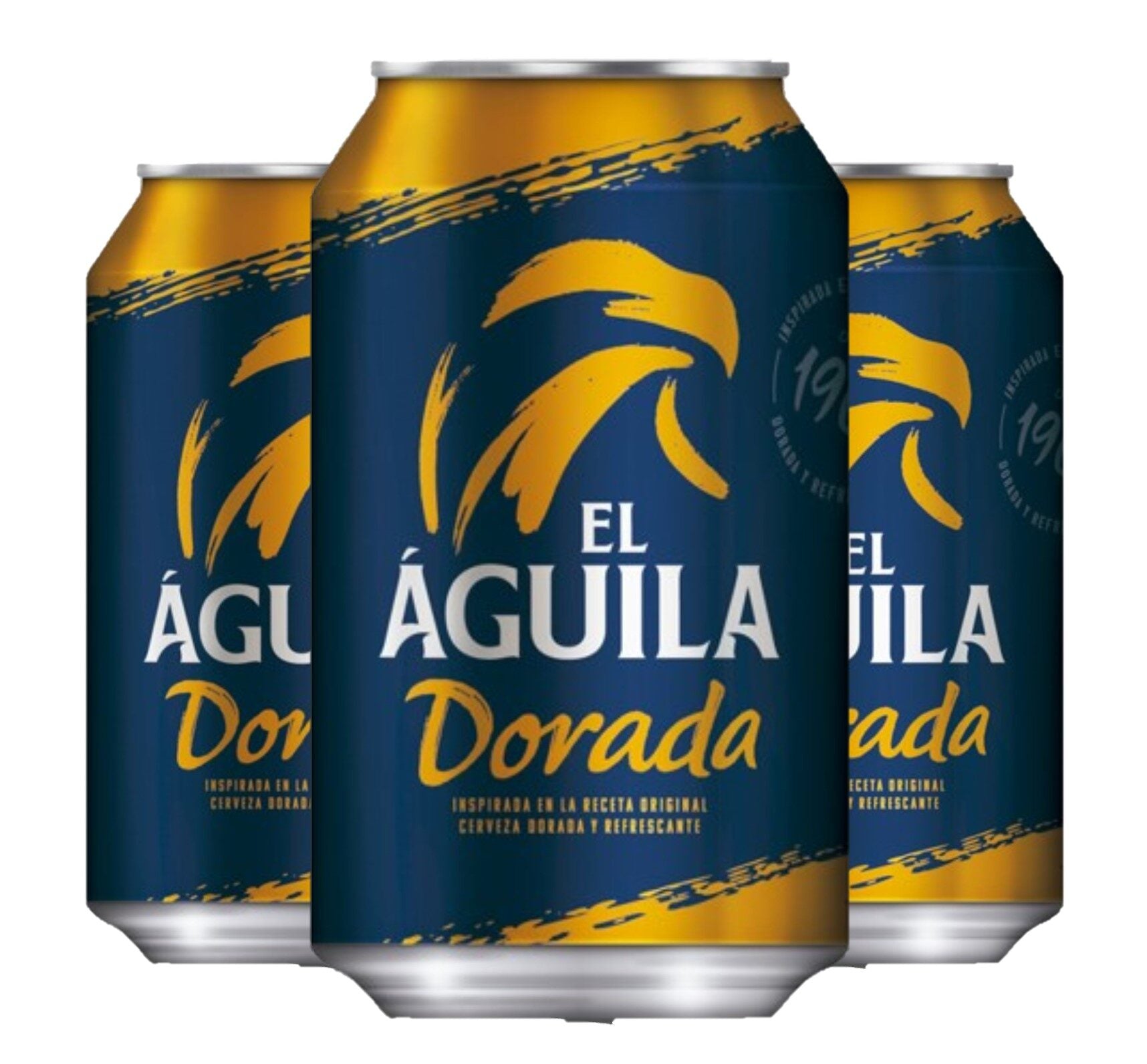 Cerveza rubia aguila  lata Amstel 330ml