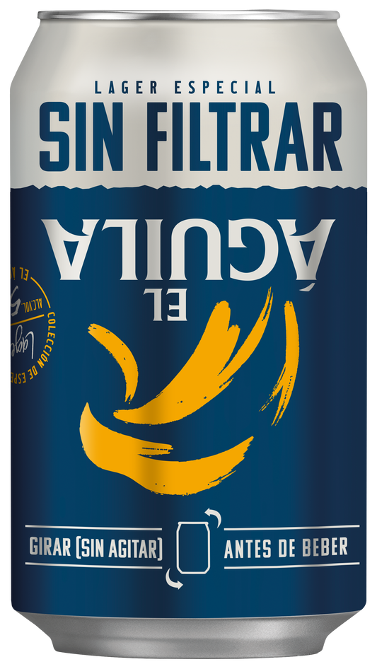 Cerveza sin filtrar lata Aguila Amstel 330ml La Despensa
