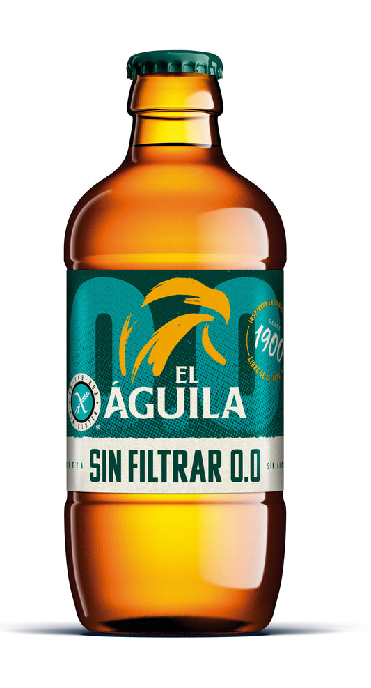 Cerveza s/ filtrar 0.0 s/gluten crist Aguila 33cl La Despensa