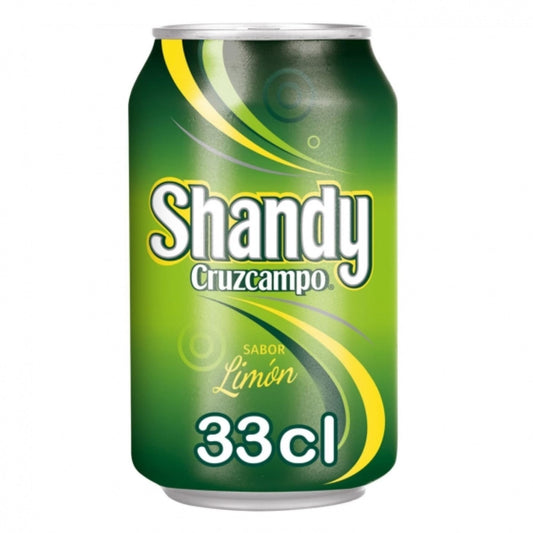 Cerveza limón lata cruzcampo Shandy 330ml La Despensa