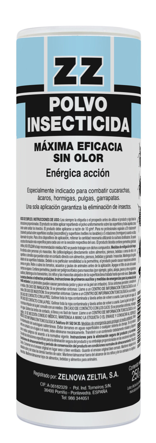 Insecticida polvo Zz 250g La Despensa