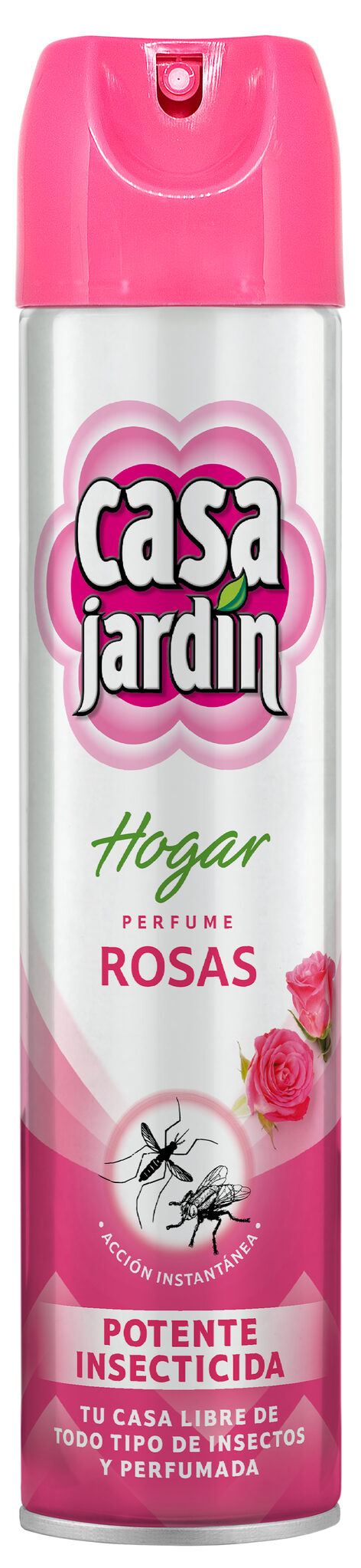 Insecticida hogar rosa Casa jardin 600ml