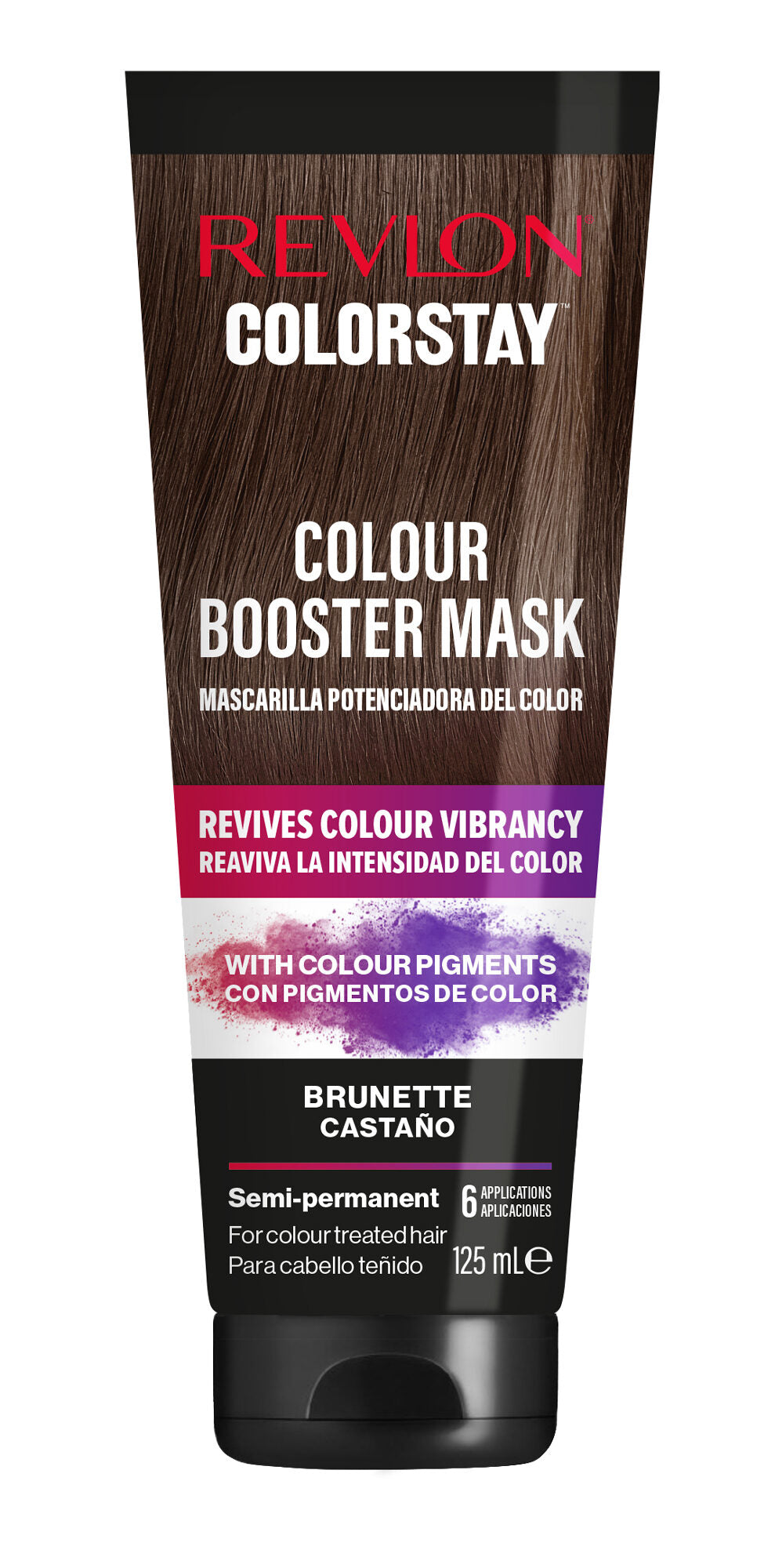 Mascarilla color castaño Revlon 125ml