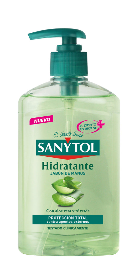 Jabón manos hidratante Sanytol 250ml La Despensa