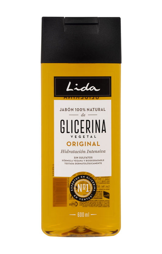 Jabón líquido natural de glicerina Lida 600ml La Despensa
