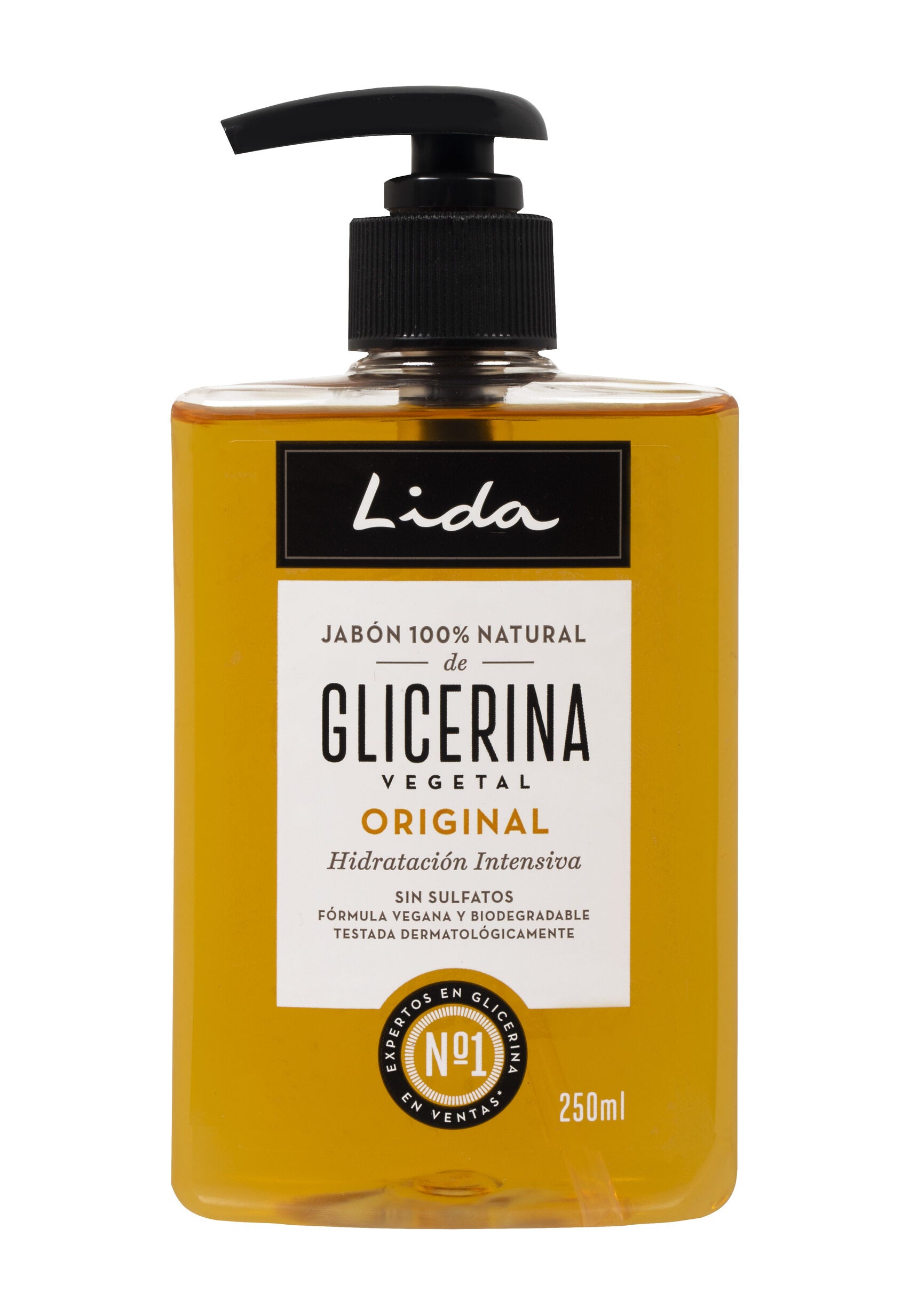 Jabón manos glicerina Lida 250ml