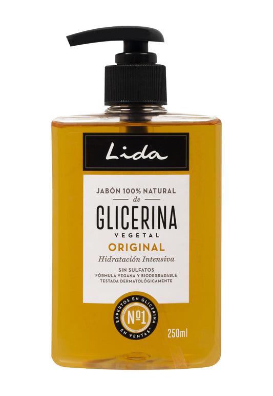 Jabón manos glicerina Lida 250ml La Despensa