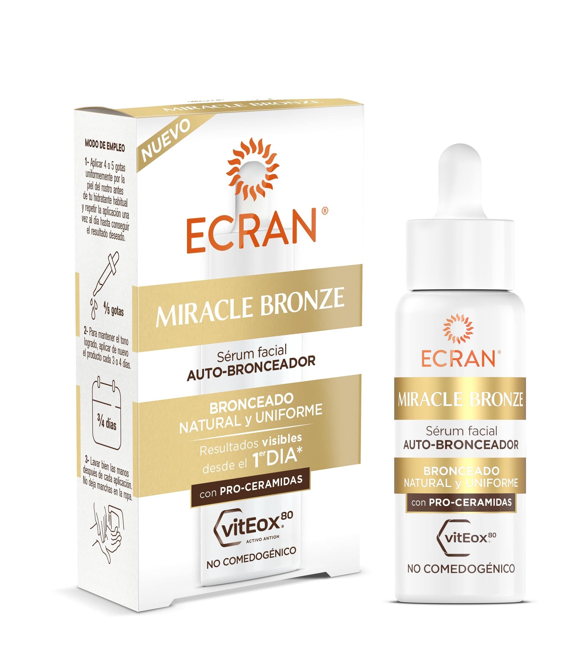 Autobronceador facial Ecran 30ml