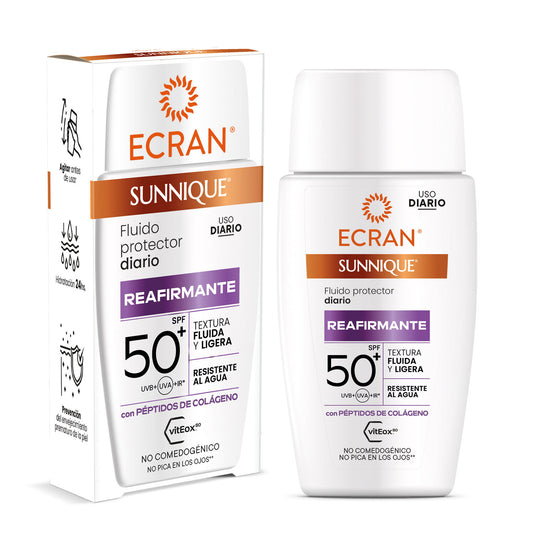 Protector solar serum +colageno Ecran 40ml La Despensa