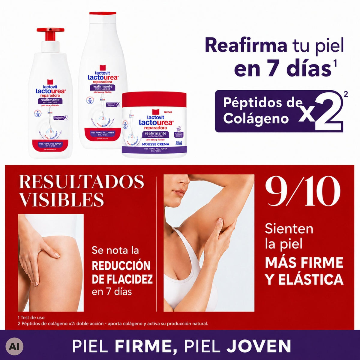 Gel baño reafirmante Lactovit 550ml