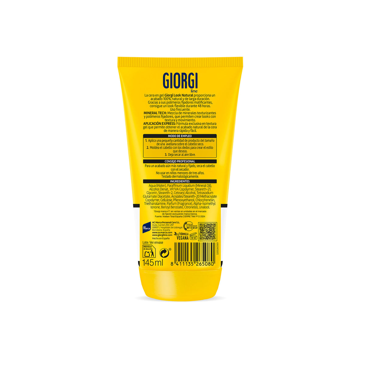 Cera control extra Giorgi 145ml
